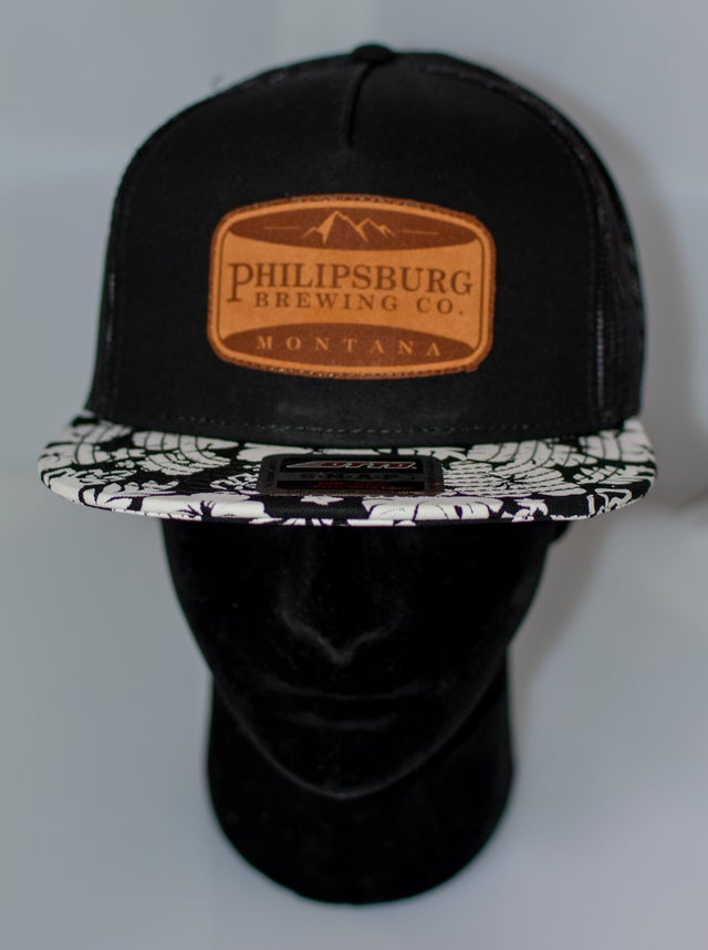Philipsburg Brewing Flexfit Patch with Suede Company Trucker